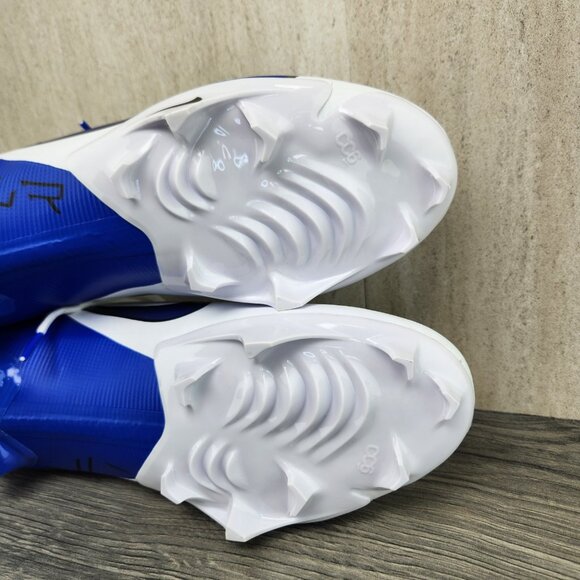 Nike Vapor Edge Pro 360 2 TB Size 13 Mens White Blue Football Cleats - Picture 11 of 12